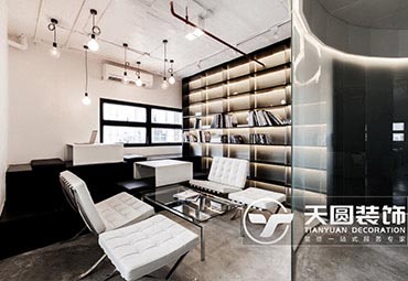 南京办公室装修-黑白酷空间