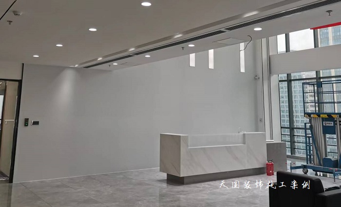 南京科技公司办公室装修案例