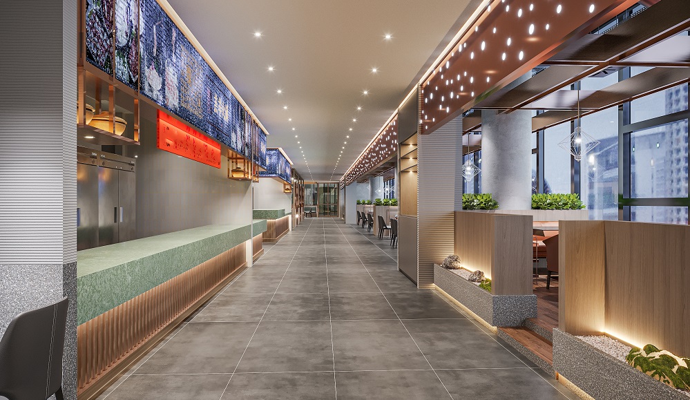 建邺火锅店装修案例
